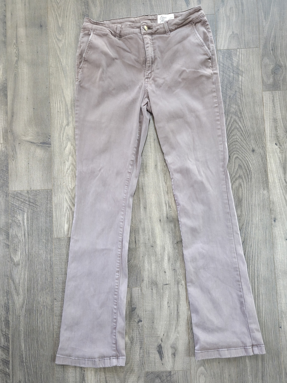 Women's Flare Jeans in Taupe - Classic Everyday Style